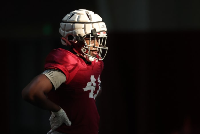 Chris Braswell - Alabama Practice, December 16, 2022